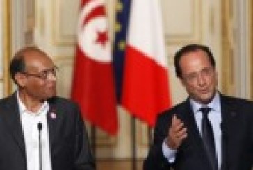 Israël/Gaza: Hollande s’entretient avec le président tunisien