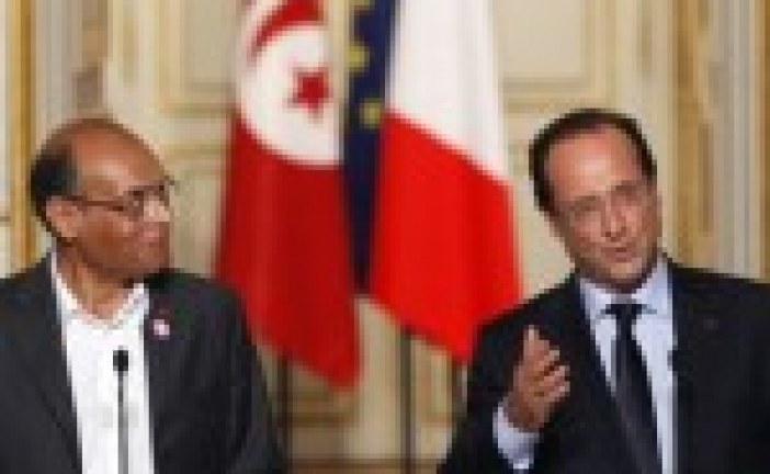 Israël/Gaza: Hollande s’entretient avec le président tunisien