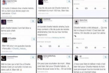 Réaction sur Facebook et tweeter après l’attentat  chez Charlie Hebdo