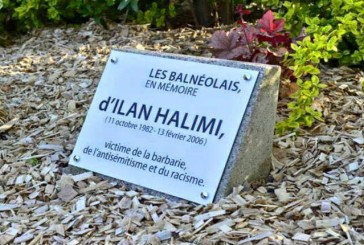 Une nouvelle plaque en mémoire d’Ilan Halimi