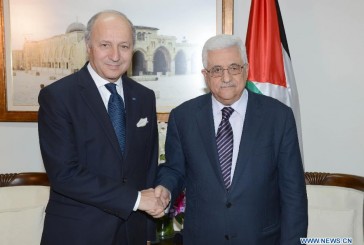 Abbas ne veut pas associer le Hamas à un nouveau gouvernement, dit Fabius