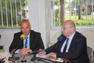 INTERVIEW DU MAIRE D’ASHKELON . MR ITAMAR SHIMONI EN VISITE A PARS