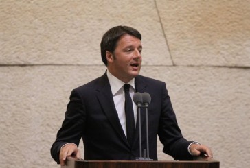 Matteo Renzi à la Knesset: « Boycotter Israël est stupide et futile ».