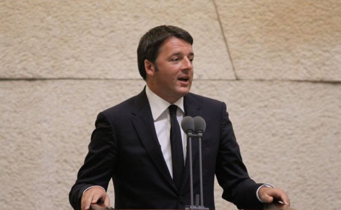 Matteo Renzi à la Knesset: « Boycotter Israël est stupide et futile ».