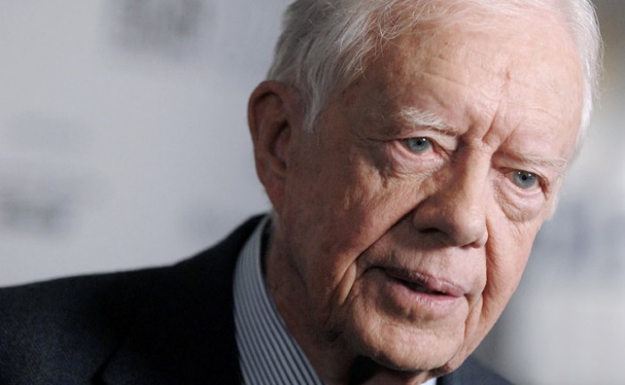 Silence d’Israël. L’ex-Président des Etats-Unis Jimmy Carter est très malade.