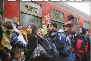 La ville de Béziers assignée en justice pour un photomontage controversé sur les migrants.