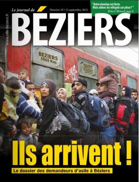 "Le journal municipal de Béziers détourne une photo de l'AFP"