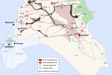 CARTE. Comment a évolué le territoire de l’Etat islamique en six mois