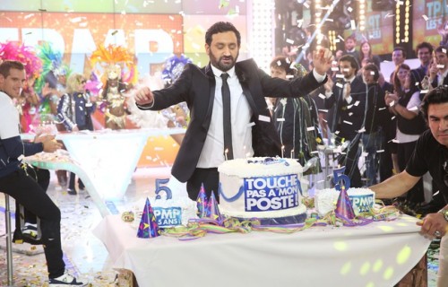 Cyril Hanouna dans «Touche pas à mon poste» sur D8. - MAXIME BRUNO/D8