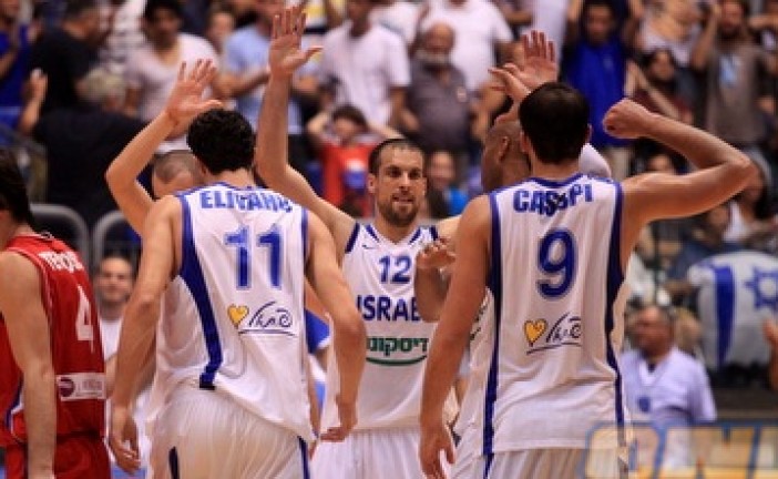 Encore un succès pour Israël dans le championnat européen de Basketball !