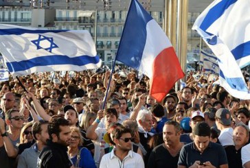 DERNIERE MINUTE. La manifestation de soutien à Israël qui a eu lieu devant l’Ambassade d’Israël ce soir a été un réel succès.