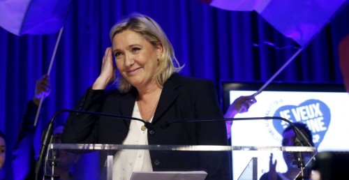 Le parti de Marine Le Pen est crédité d'un score jamais atteint en Ile-de-France par le Front national, avec 25% des voix au second tour