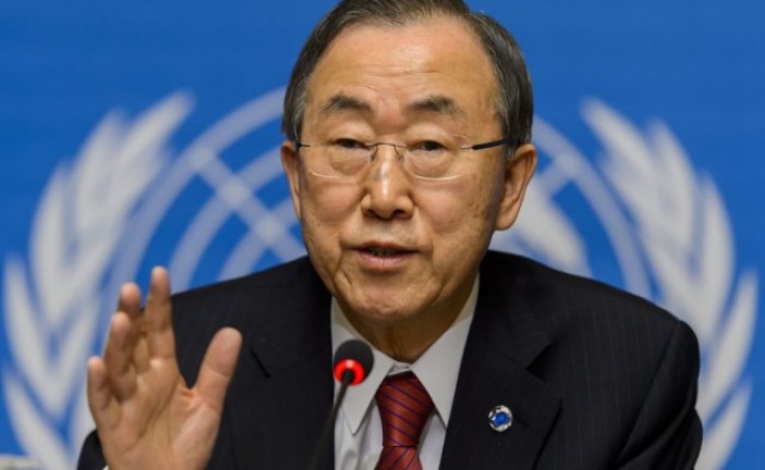 Ban Ki-moon trouve des excuses au terrorisme palestinien.