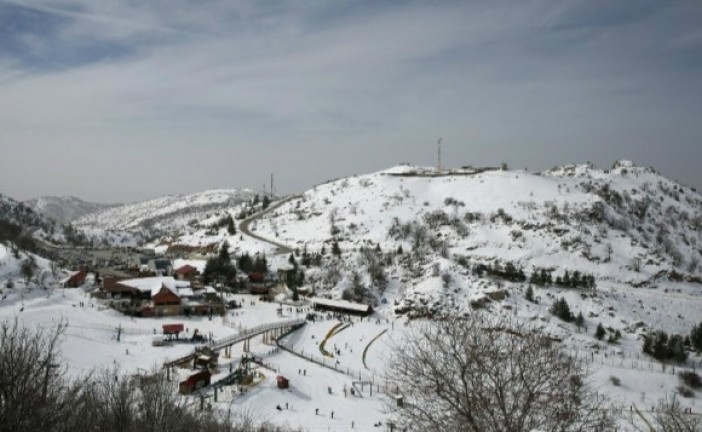 Mont Hermon: la piste de ski pour les Israéliens, à 40 Km de Damas.