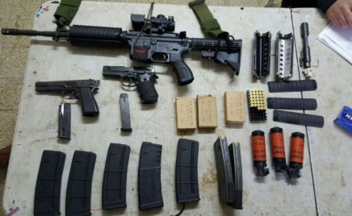 Un raid nocturne des forces israéliennes permet l’arrestation de 19 terroristes et la saisie d’un lourd arsenal