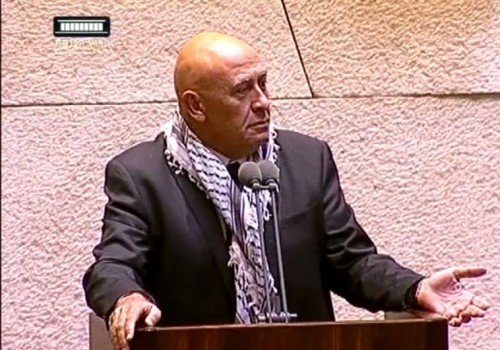 MK Bassel Ghattas. (photo credit:KNESSET CHANNEL)