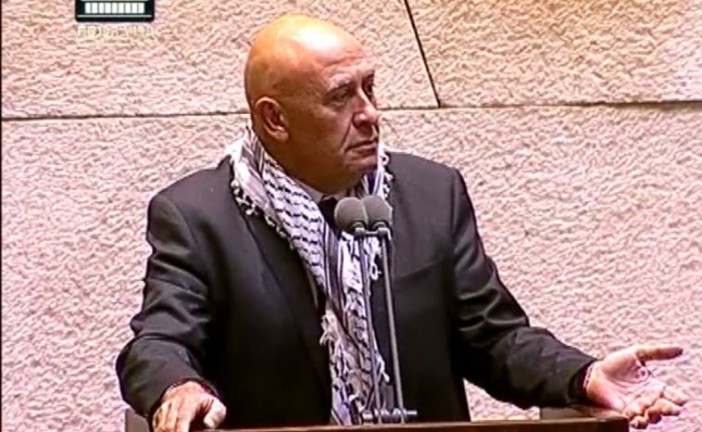 Député arabe à la Knesset: « les terroristes n’ont pas commis de crime, ce sont des victimes de l’occupation ».