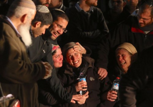 Funeral of Capt. (res.) Eliav Gelman. (photo credit:MARC ISRAEL SELLEM/THE JERUSALEM POST)