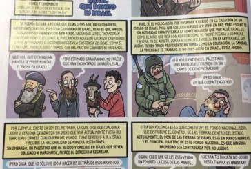 Une BD espagnole illustre des soldats de Tsahal urinant sur des palestiniens et menottant Jésus.