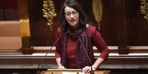 Cécile Duflot  à l'Assemblée