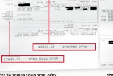 Netanyahou publie son bulletin de salaire sur Twitter.