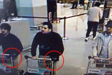 Attentat de Bruxelles: les premières images des terroristes présumés.