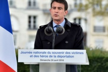 Valls compare la lutte contre le terrorisme à la guerre contre le nazisme