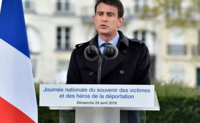 Valls compare la lutte contre le terrorisme à la guerre contre le nazisme