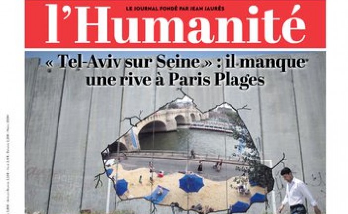 Bonne Nouvelle selon  Patrick Le Hyaric directeur Journal l’Humanité « pourrait  disparaître »