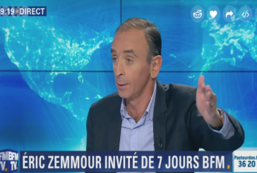 [Vidéo] Eric Zemmour : « des palestiniens tuent des enfants dans la rue uniquement parce qu’ils sont juifs  »