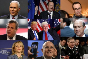 La future équipe présidentielle de Trump : Gingrich, Giuliani, Pence, Priebus, Eisenberg, tous de fervents soutiens d’Israël