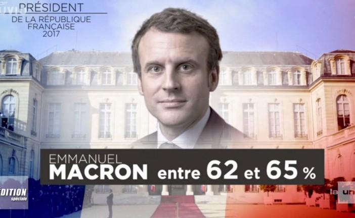 Emmanuel Macron Elu avec un taux entre 62 et 65 % des suffrages