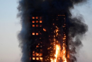 Londres : un incendie spectaculaire ravage une tour d’habitation au coeur de la ville ???