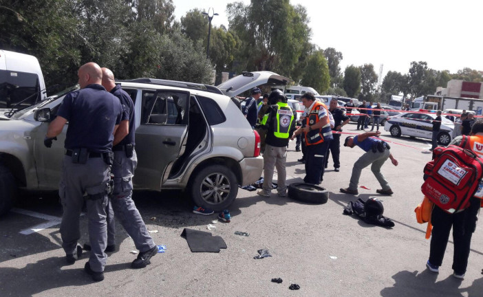 Israël: 4 blessés dans une attaque terroriste à la voiture-bélier