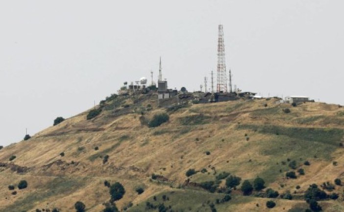 Alerte Info : selon nos informations , les Etats Unis seraient prêt à reconnaître  la souveraineté d’Israel sur le Golan