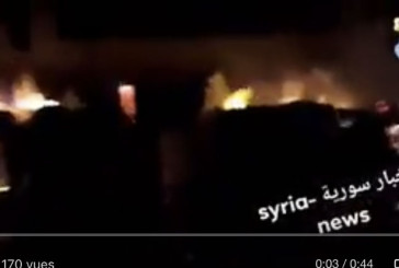 Syrie : Hier soir, frappe nocturne Attribuée en Israel