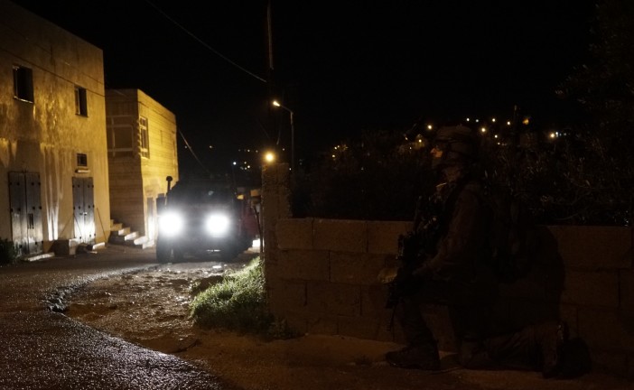 Video : Pendant la nuit, des soldats de Tsahal et des forces de l’ISA et de la police des frontières ont opéré dans la zone des villages de la brigade régionale de Binyamin