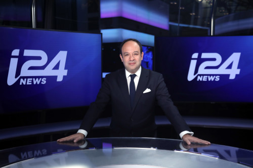 Frank Melloul, PDG d'i24NEWS. Crédit - Gideon Markowicz