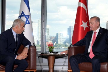 Yair Lapid rencontre le président turc Erdogan à l’Assemblée générale des Nations unis