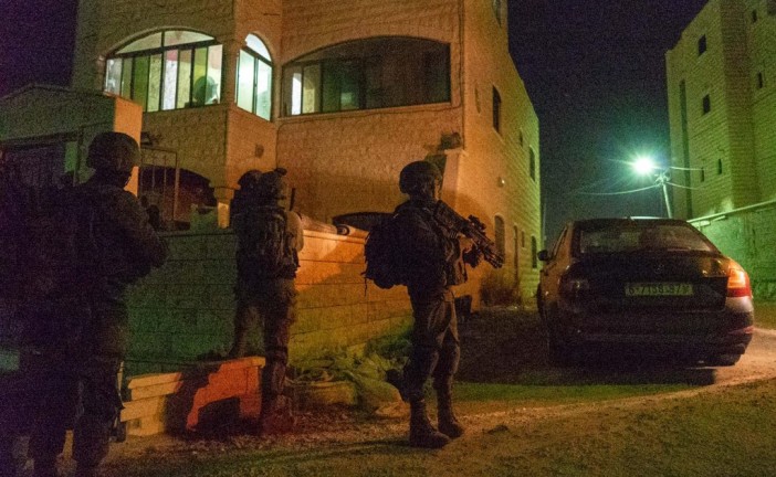 Opération Shover Galim : 4 personnes arrêtées dans toute la Judée-Samarie
