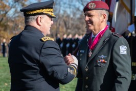 L’armée américaine décerne la légion du mérite au chef d’état-major de Tsahal