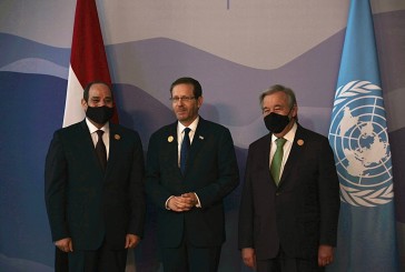 Le président israélien Isaac Herzog est aujourd’hui en Égypte pour la Cop 27