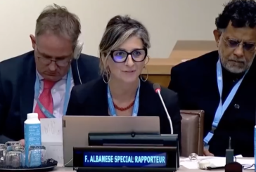 Israël et les États-Unis dénoncent les propos antisémites tenus par une rapporteuse de l’ONU