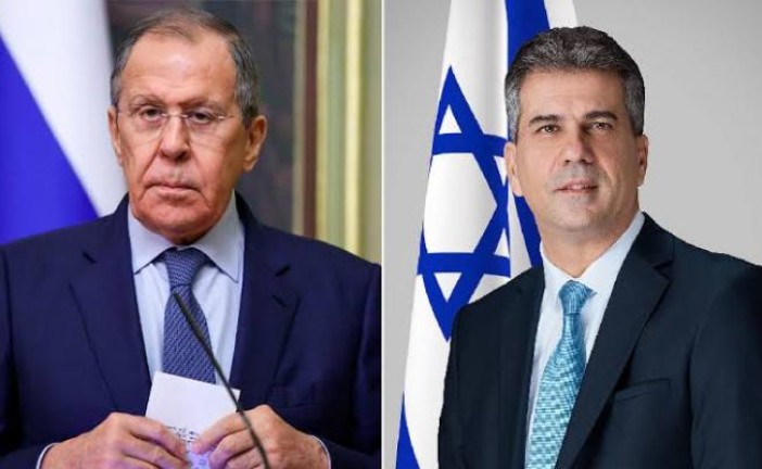 Le ministre israélien des Affaires étrangères s’entretient avec son homologue pour discuter des relations bilatérales entre Israël et la Russie