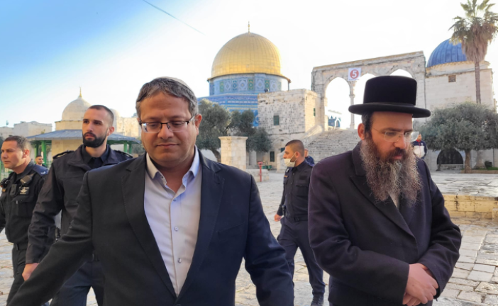 Le ministre israélien de la Sécurité nationale, Itamar Ben Gvir va visiter cette semaine le mont du Temple
