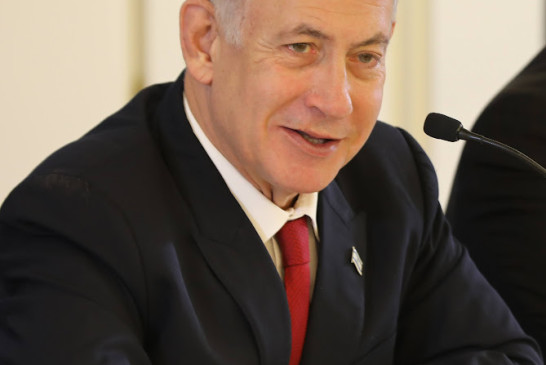 Le premier Ministre Israelien Venjamin Netanyahu en visite à Paris