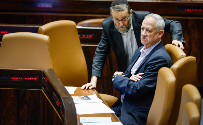 Israël : Moshe Gafni souhaite que Benny Gantz rejoigne la coalition gouvernementale