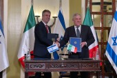 Le ministre israélien des Affaires étrangères demande l’aide de l’Italie pour empêcher l’Union européenne d’interférer dans le conflit israélo-palestinien