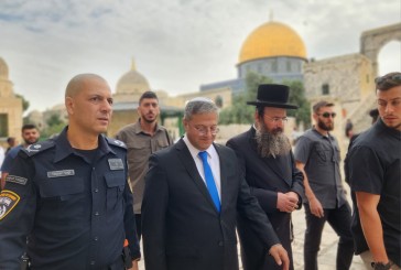Les États-Unis sont « préoccupés » par la visite d’Itamar Ben Gvir au Mont du Temple