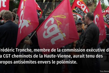 «Tu prends le train pour Auschwitz?»: un dirigeant de la CGT interpellé après des propos antisémites à l’encontre d’Éric Zemmour